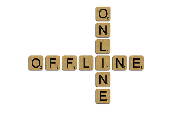 online offline images